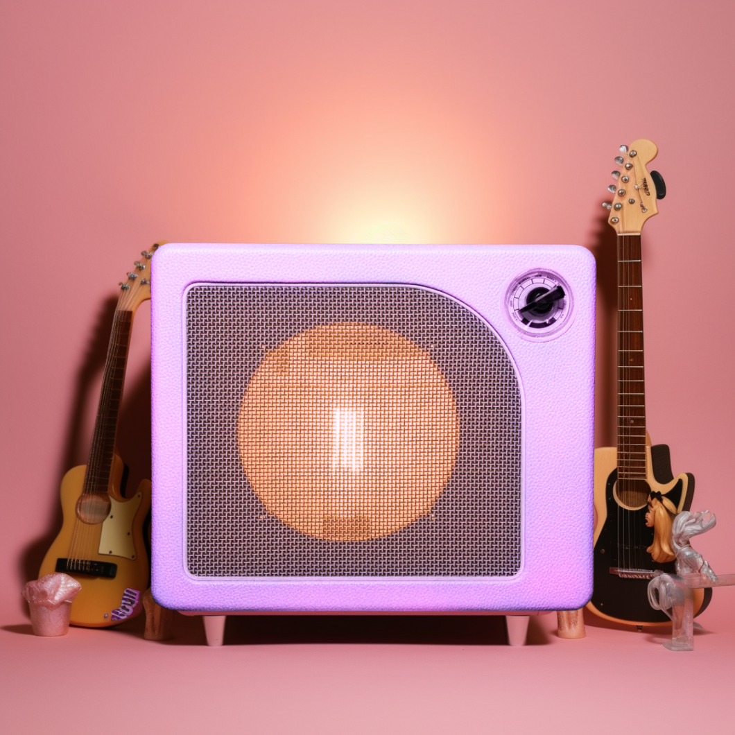 The Barbie Style Amp Lamp